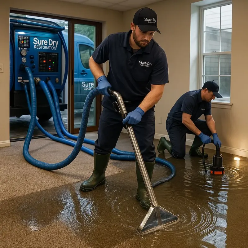 Water Extraction and Removal process in Waynesboro, GA
